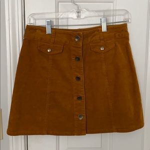 Courduroy skirt